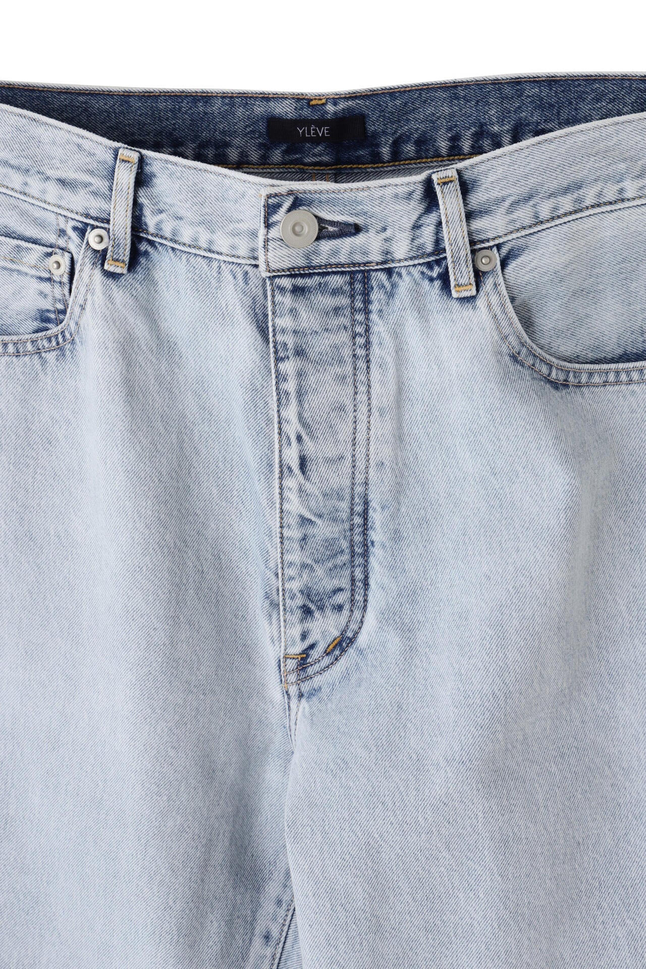 YLEVE / 13.5oz DENIM STRAIGHT FADE