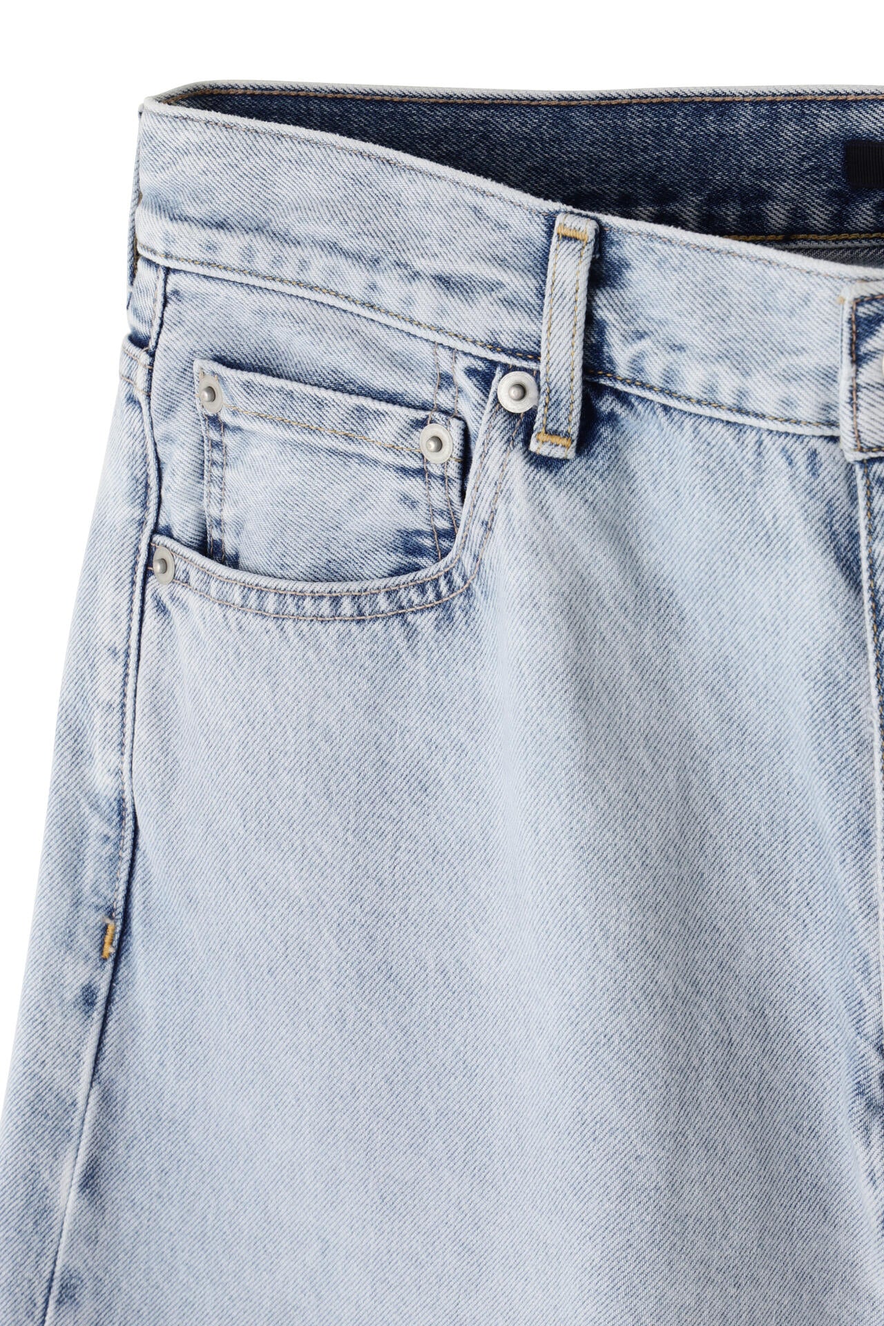 YLEVE / 13.5oz DENIM STRAIGHT FADE
