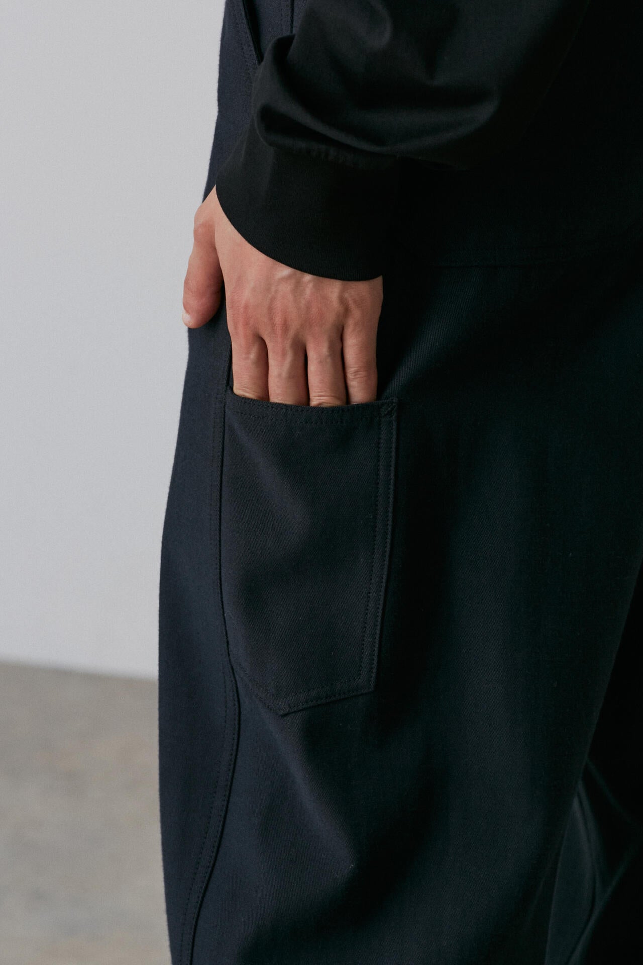 YLEVE / VISCOSE COTTON PAINTER TROUSERS
