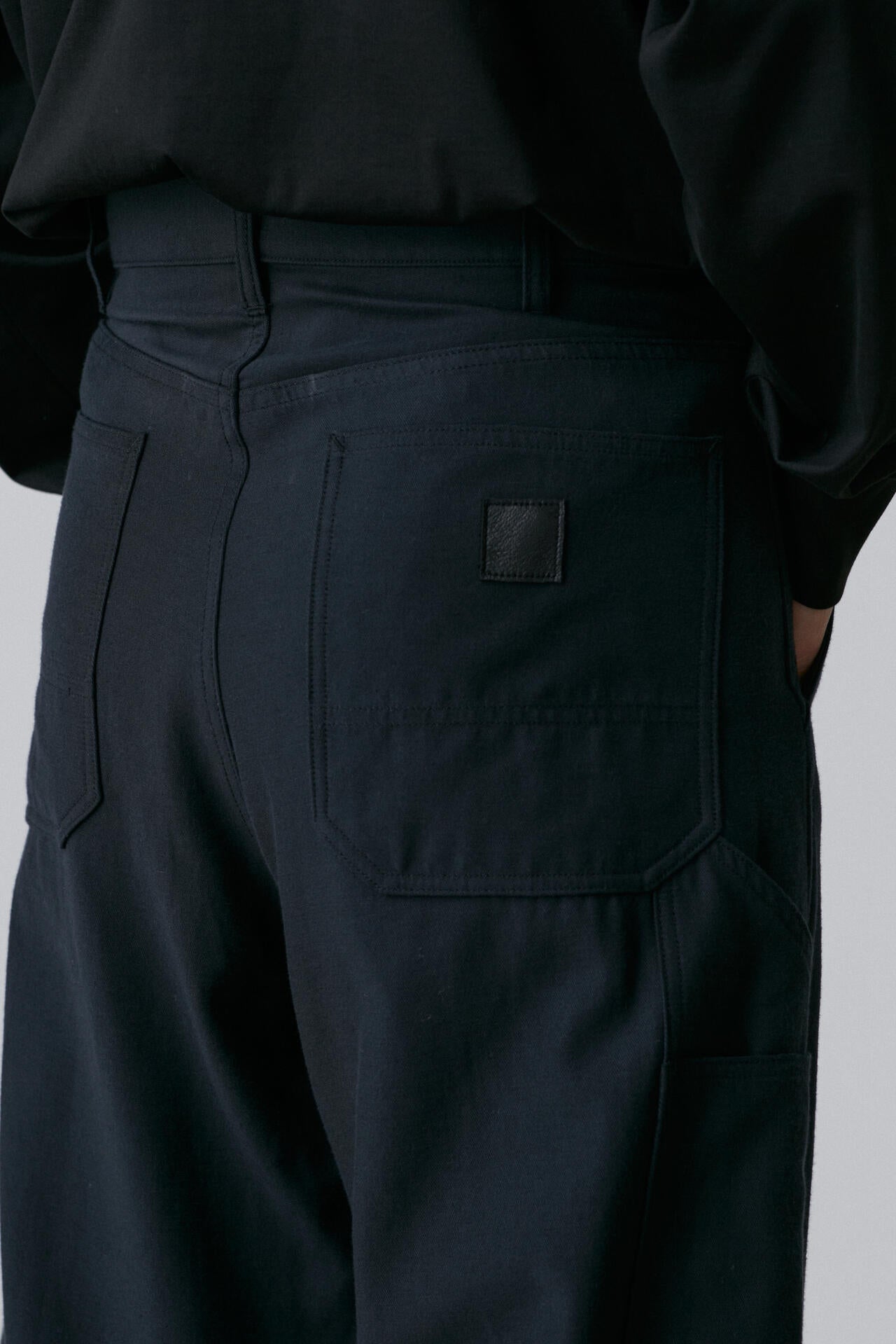 YLEVE / VISCOSE COTTON PAINTER TROUSERS