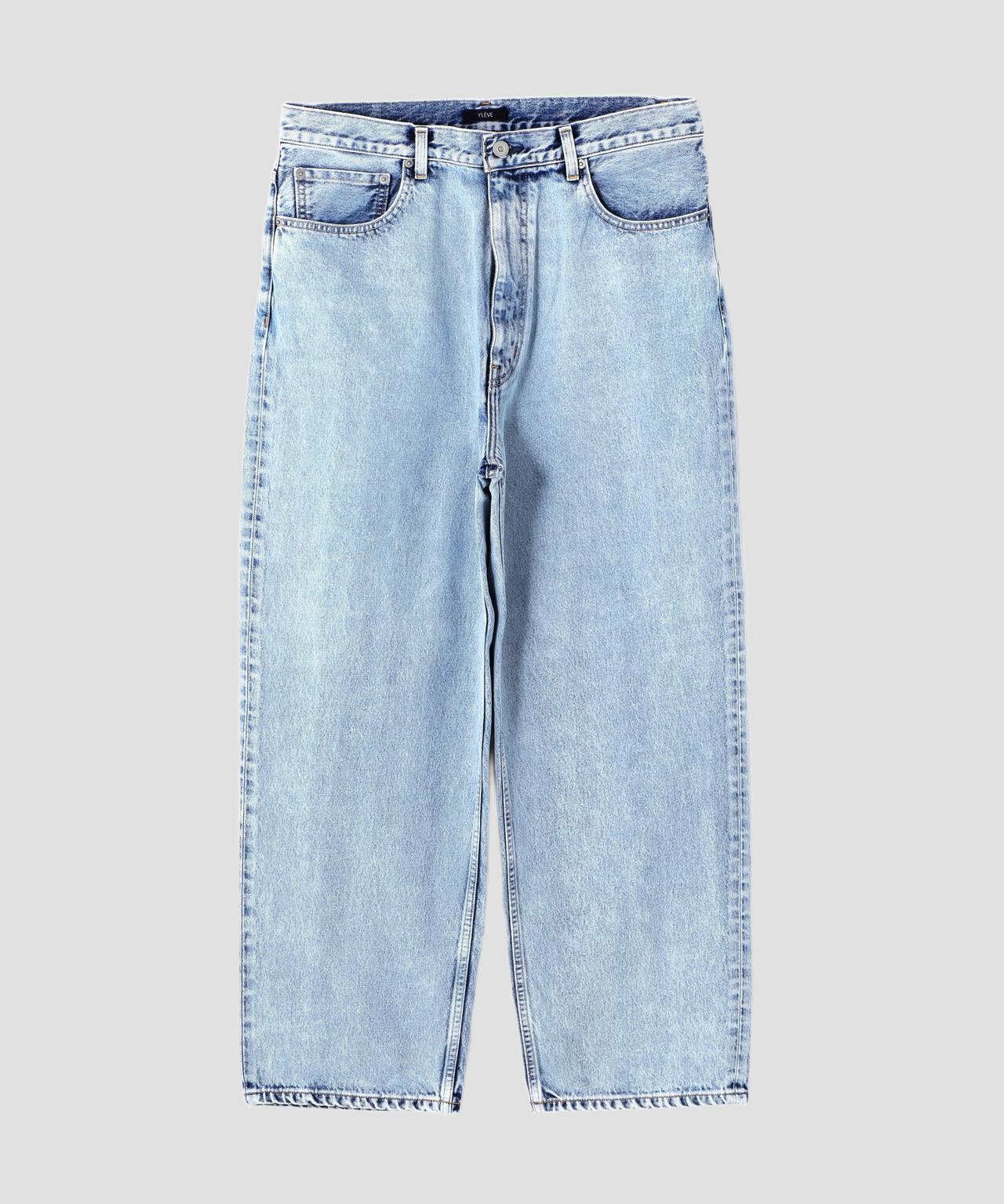 YLEVE / 13.5oz DENIM BAGGY FADE