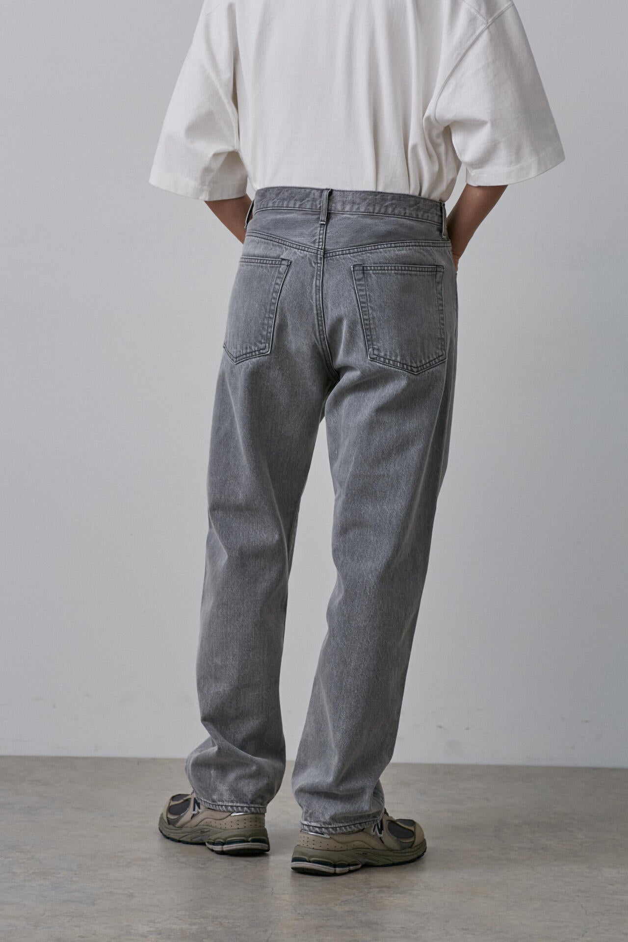 YLEVE / 13.5oz DENIM STRAIGHT FADE