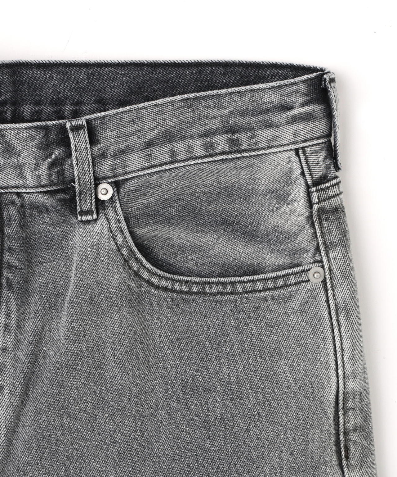 YLEVE / 13.5oz DENIM STRAIGHT FADE