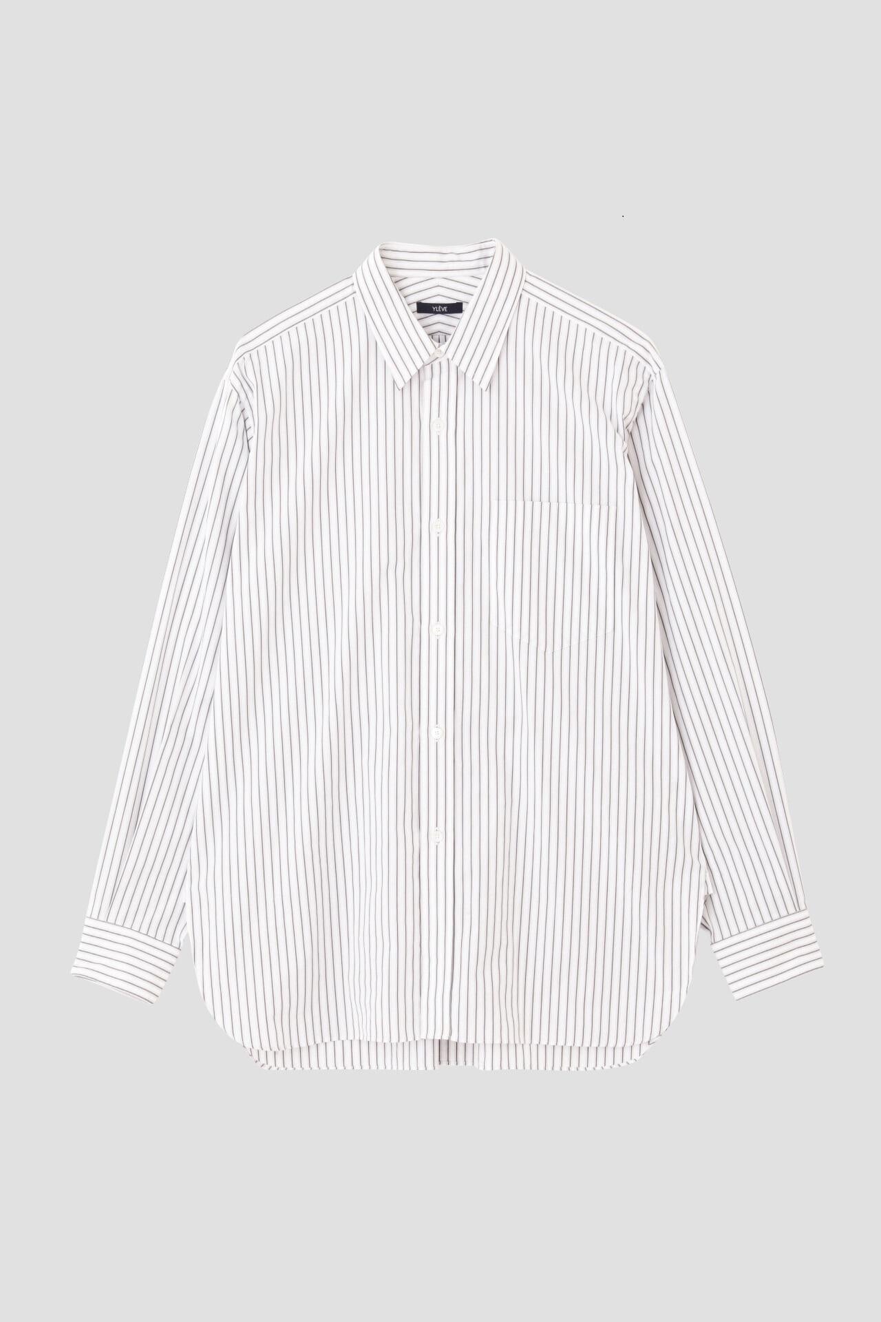 YLEVE / COTTON BROAD SHIRT