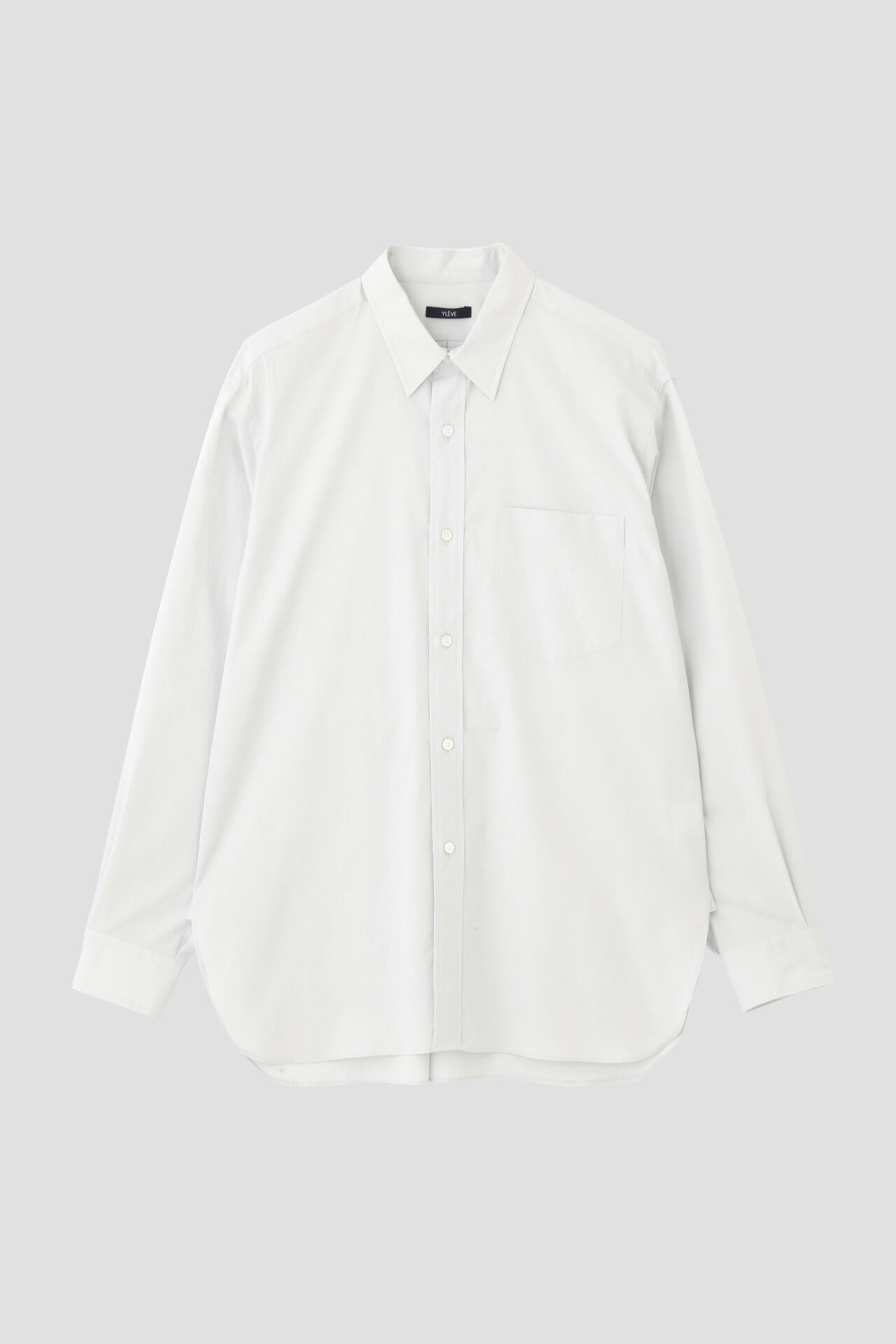 YLEVE / COTTON BROAD SHIRT