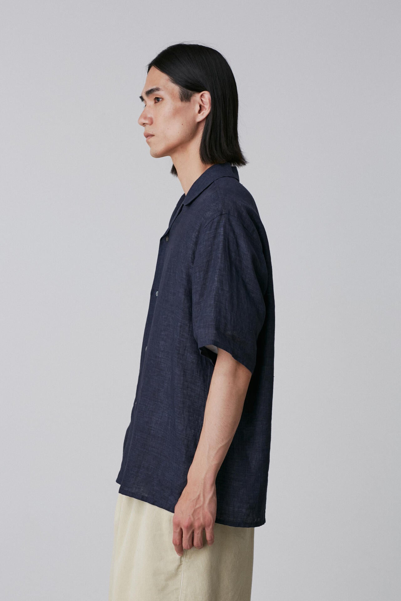 YLEVE / LINEN POPLIN SHIRT