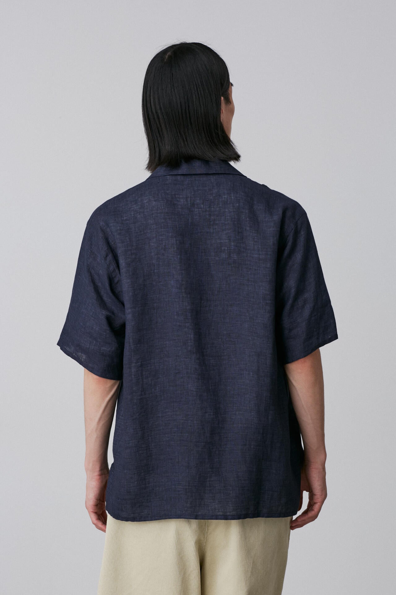 YLEVE / LINEN POPLIN SHIRT