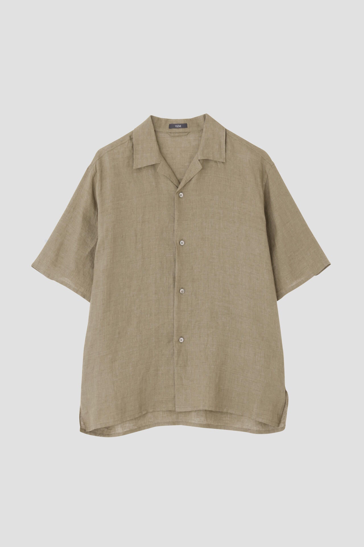 YLEVE / LINEN POPLIN SHIRT