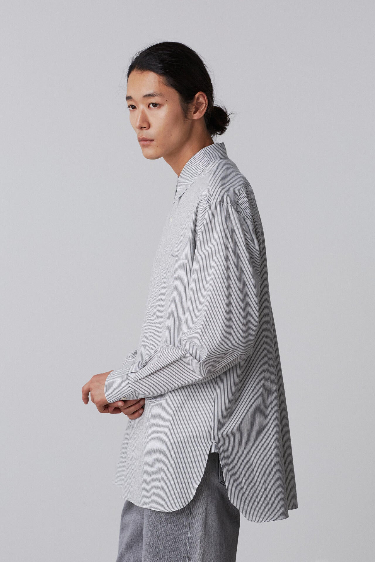 YLEVE / COTTON STRIPE / CHECK SHIRT