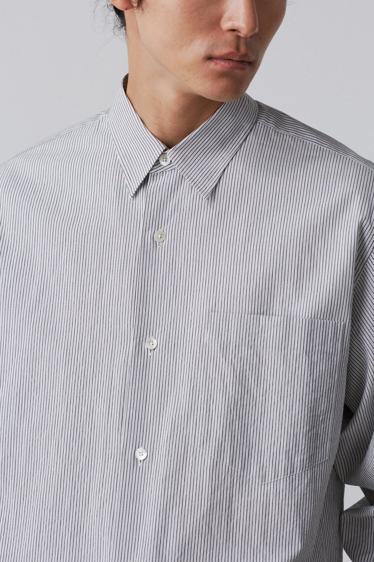 YLEVE / COTTON STRIPE / CHECK SHIRT