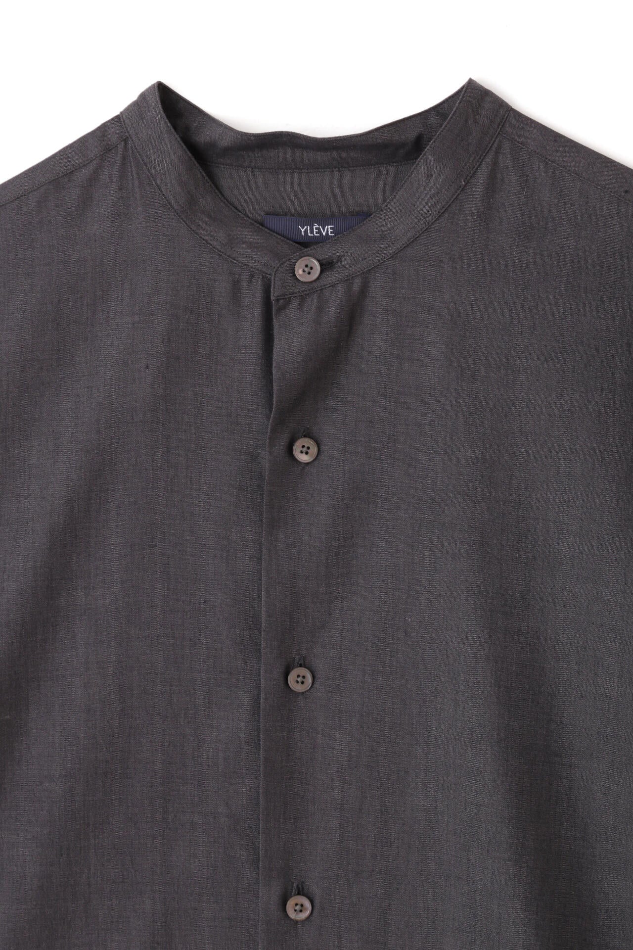 YLEVE / SILK CHAMBRAY SHIRT