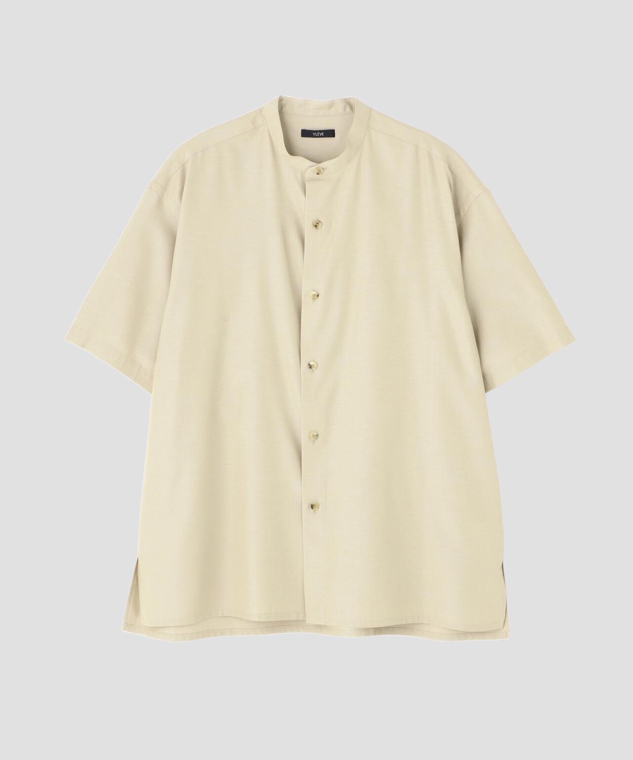 YLEVE / SILK CHAMBRAY SHIRT