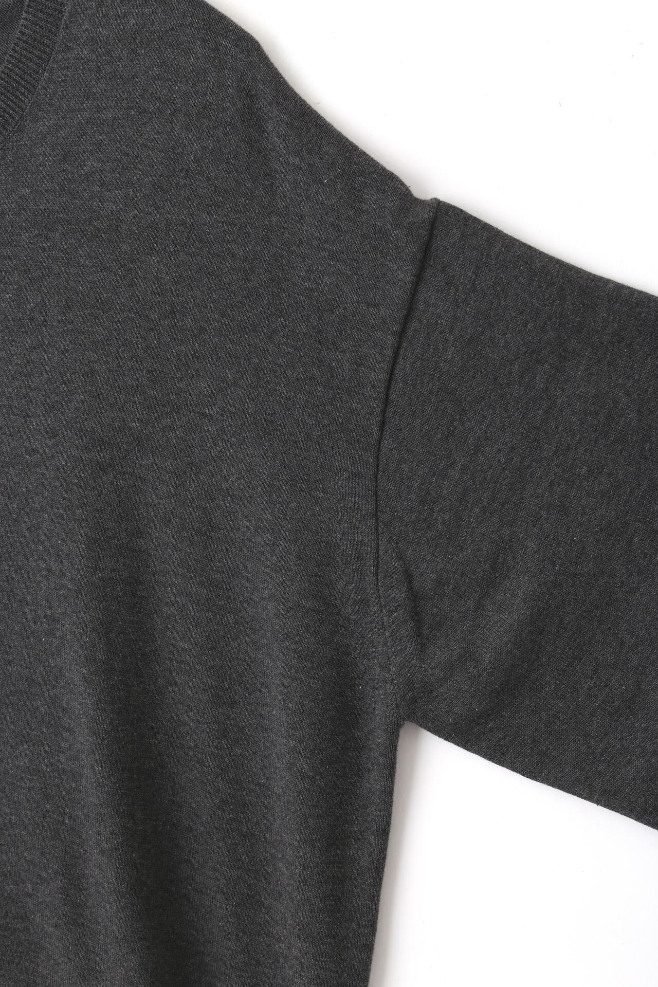 YLEVE / GAS SINGEING COTTON KNIT PULL OVER