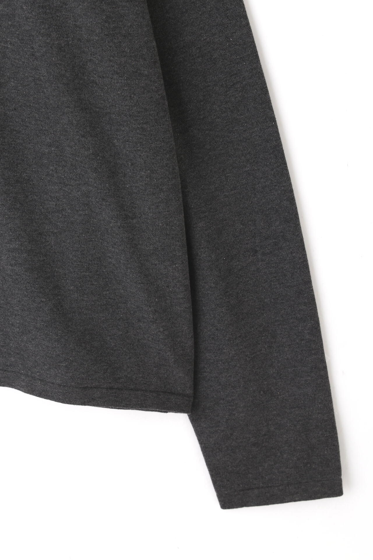 YLEVE / GAS SINGEING COTTON KNIT PULL OVER