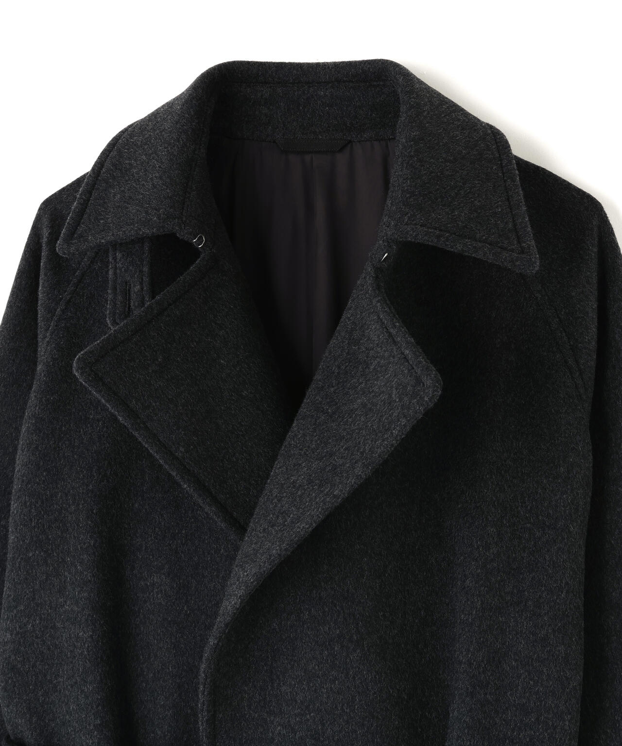 YLEVE / SUPER120'S WOOL SHARM BEAVER COAT