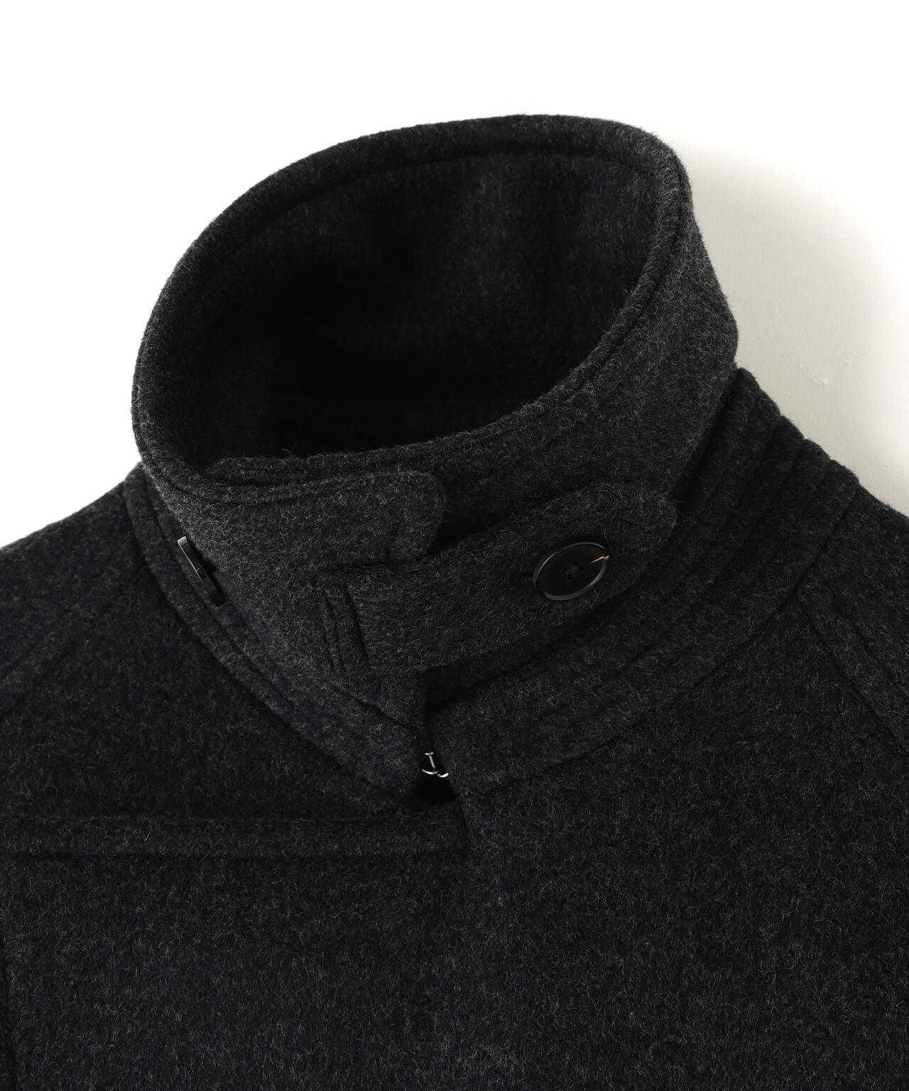 YLEVE / SUPER120'S WOOL SHARM BEAVER COAT