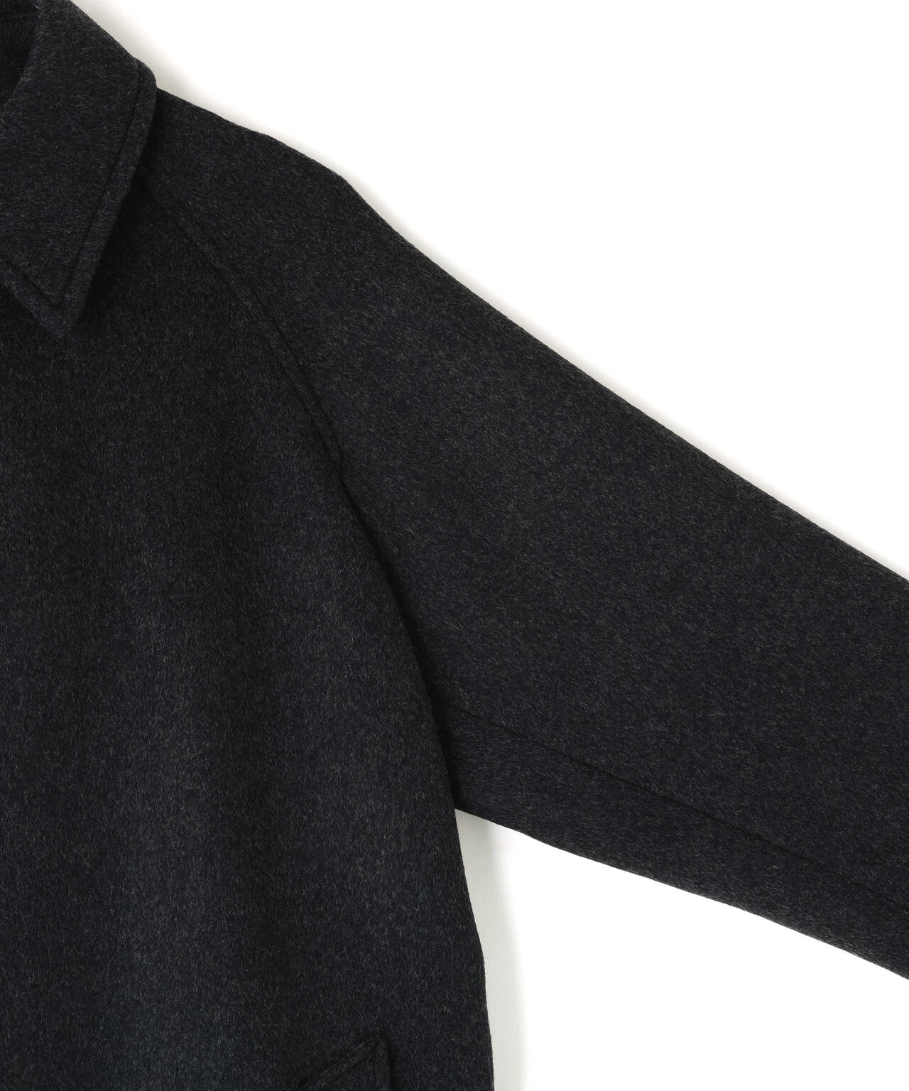 YLEVE / SUPER120'S WOOL SHARM BEAVER COAT