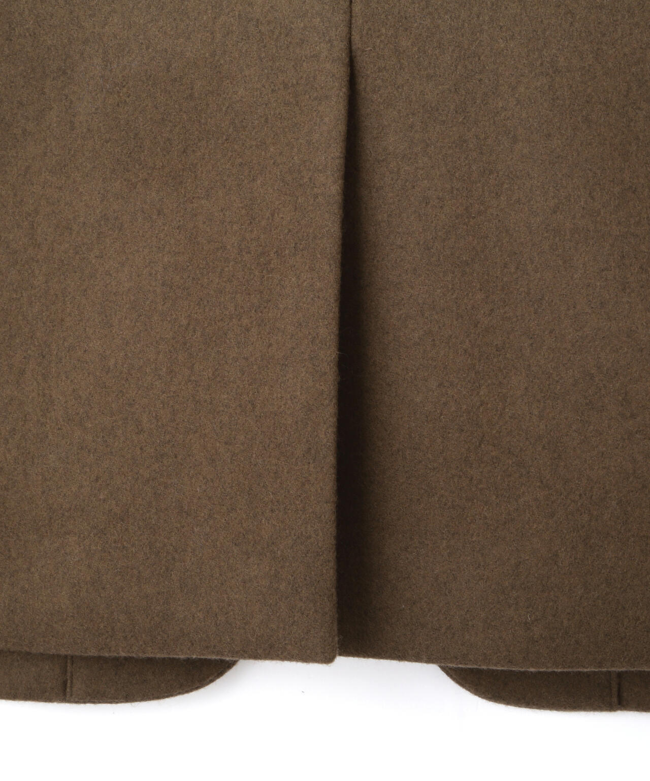 YLEVE / NON MULESING WOOL OVERDYE MELTON JACKET