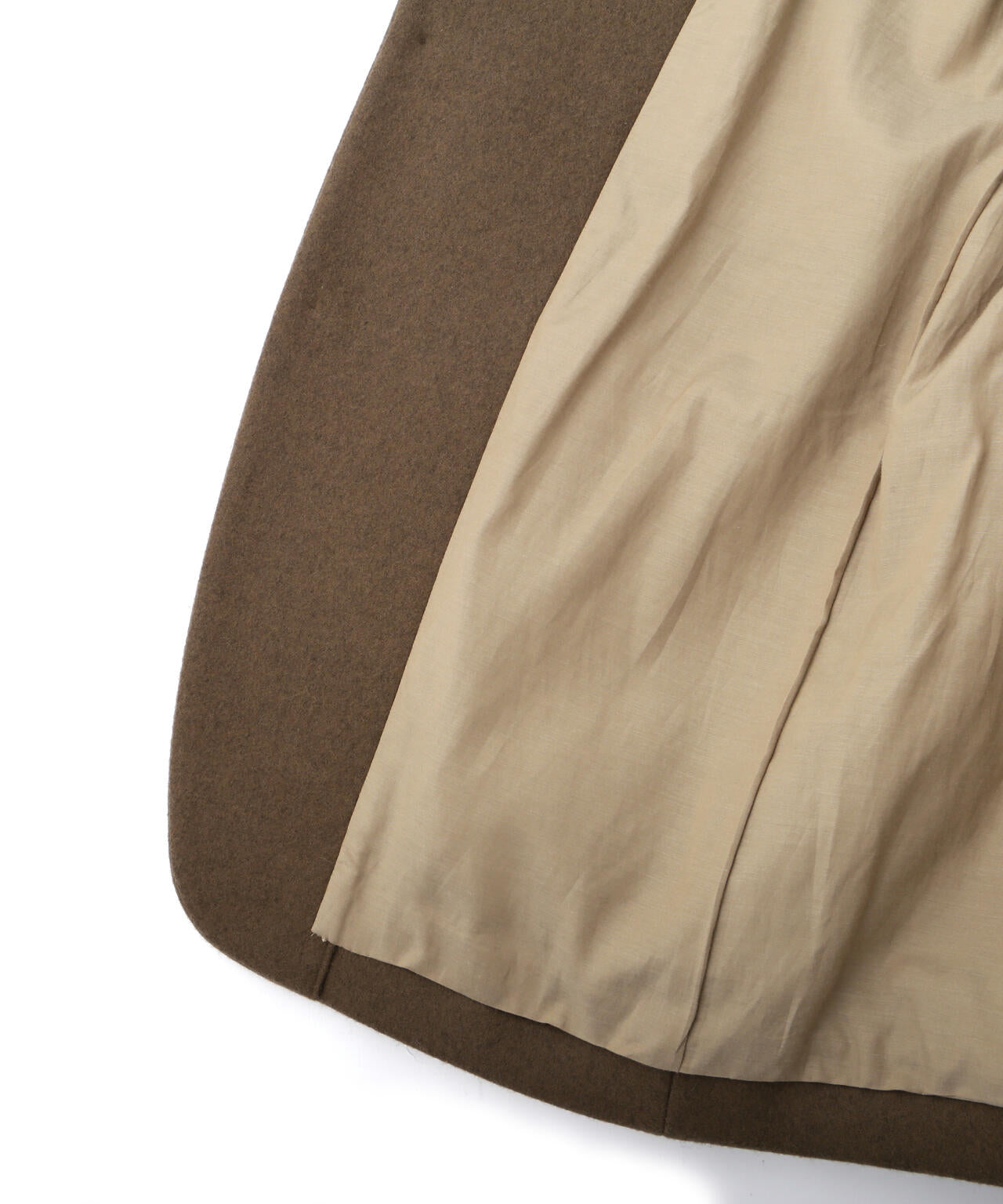 YLEVE / NON MULESING WOOL OVERDYE MELTON JACKET