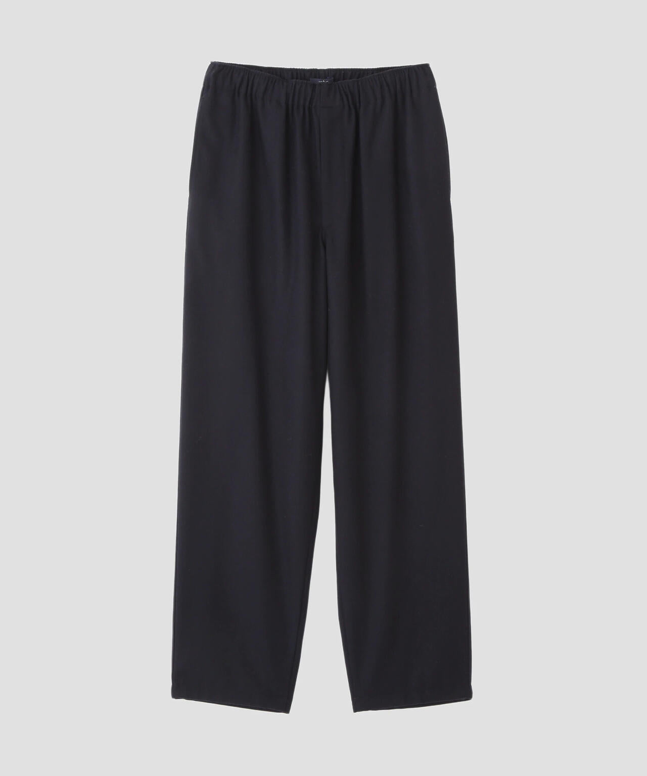 YLEVE / SUPER120's WOOL FLANNEL EASY TROUSERS