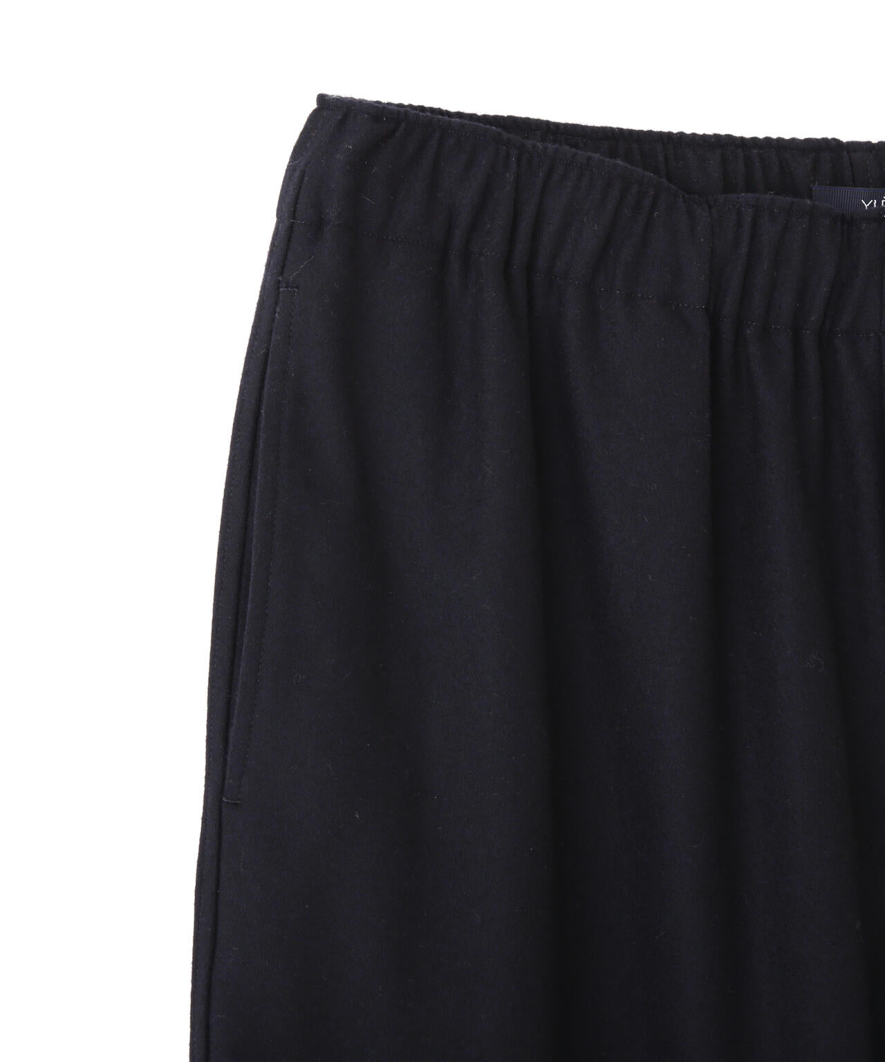YLEVE / SUPER120's WOOL FLANNEL EASY TROUSERS