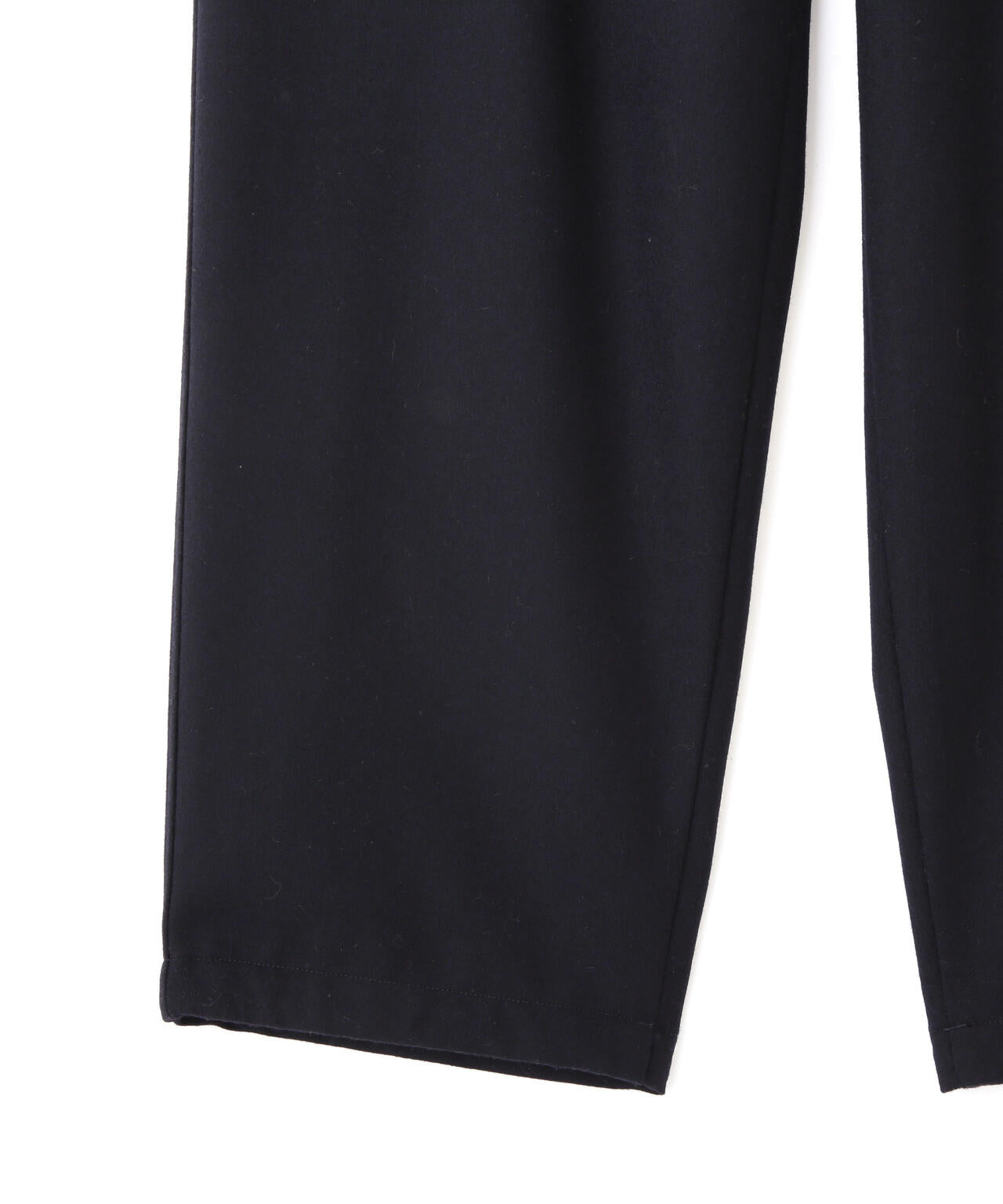 YLEVE / SUPER120's WOOL FLANNEL EASY TROUSERS