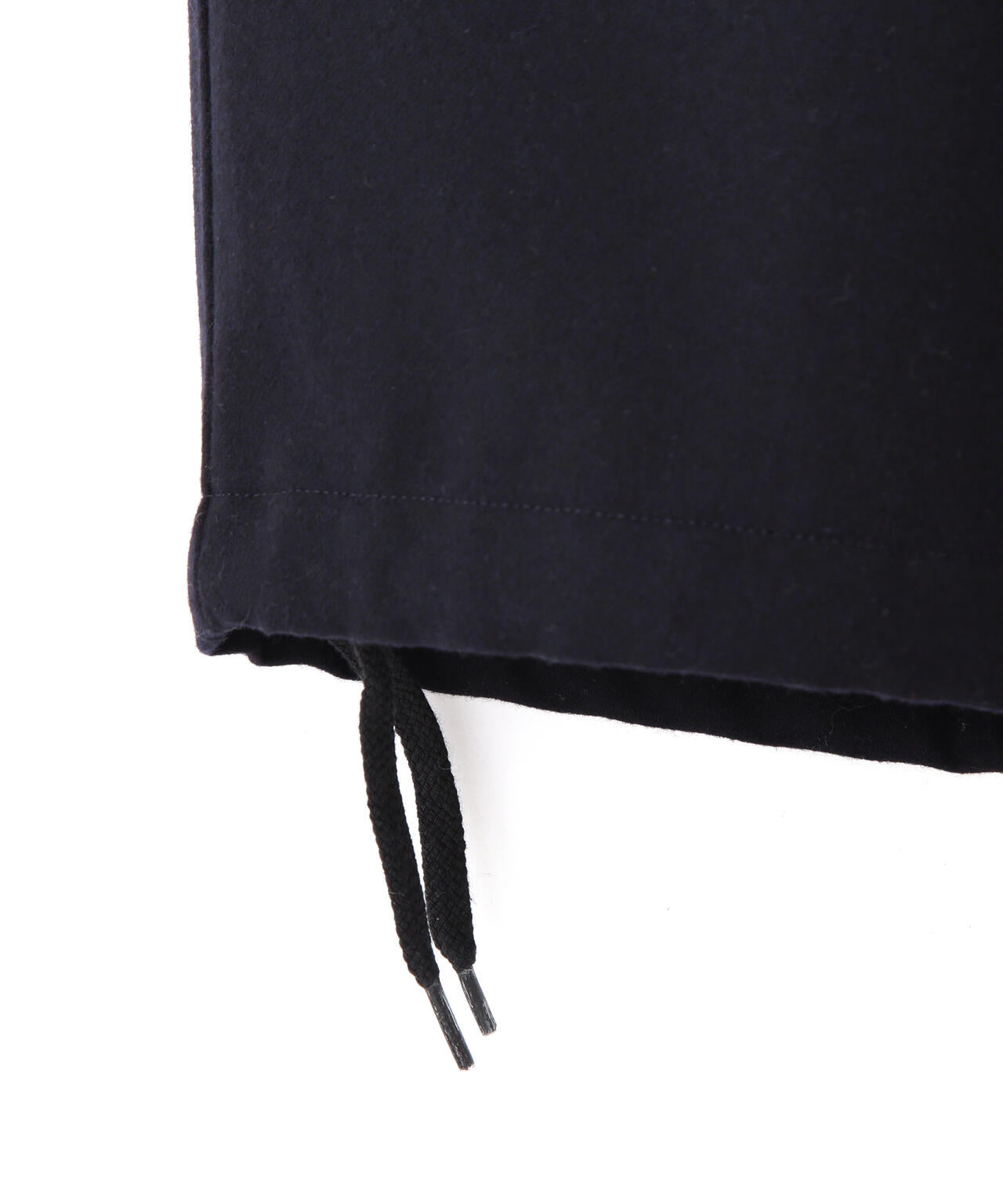 YLEVE / SUPER120's WOOL FLANNEL EASY TROUSERS