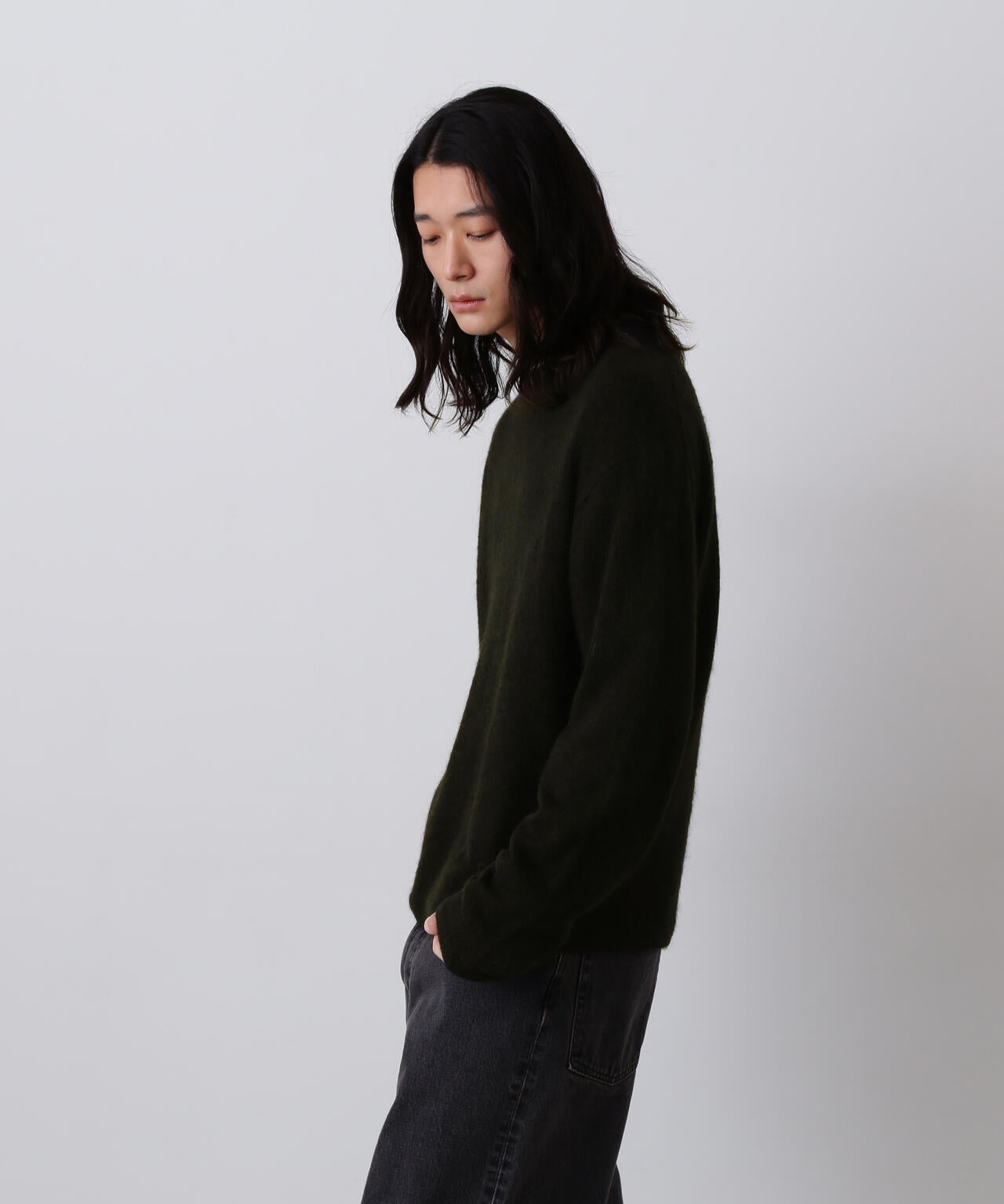 YLEVE / FAIRY ALPACA KNIT PULL OVER