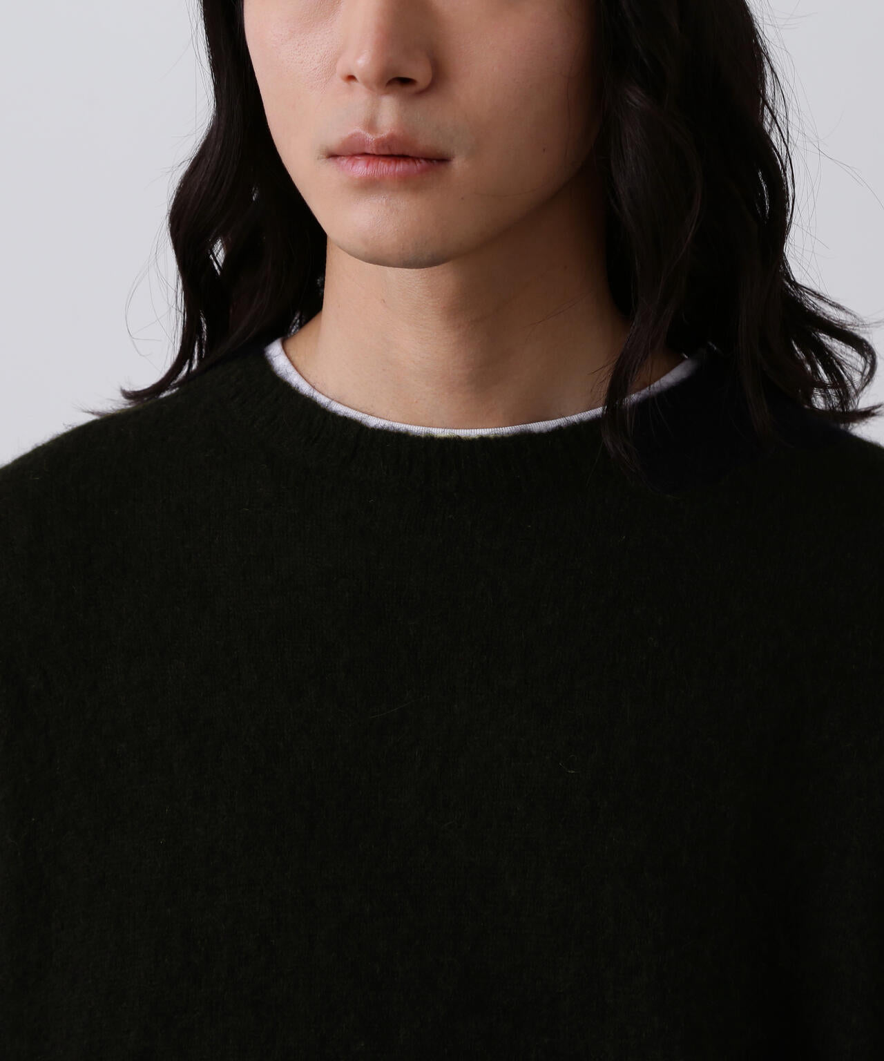 YLEVE / FAIRY ALPACA KNIT PULL OVER