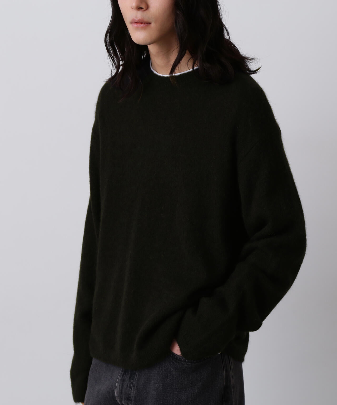 YLEVE / FAIRY ALPACA KNIT PULL OVER