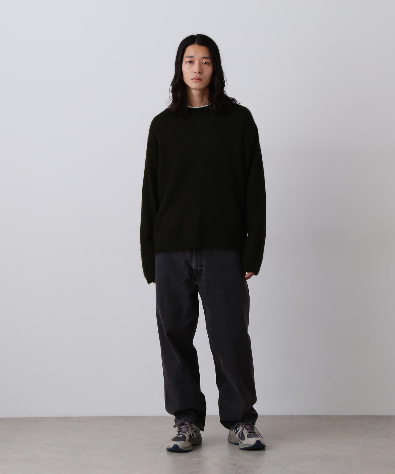 YLEVE / FAIRY ALPACA KNIT PULL OVER