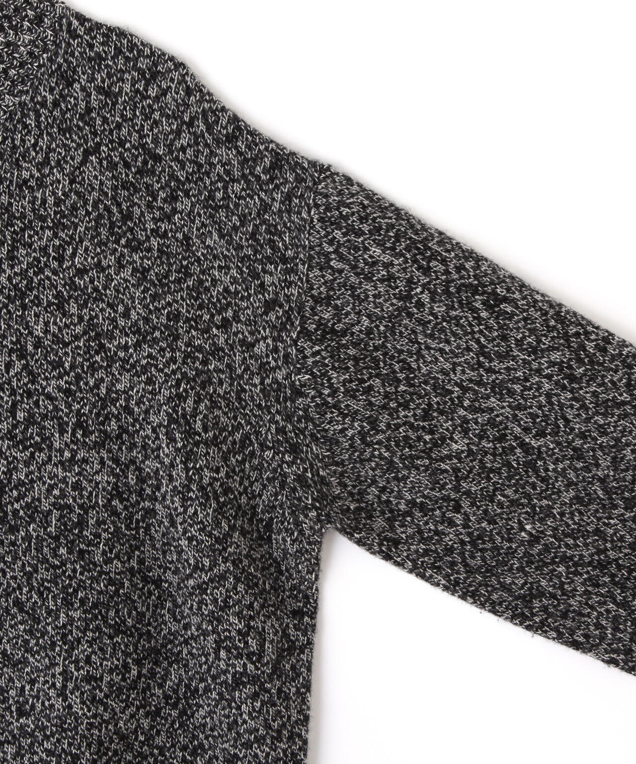 YLEVE / WOOL CASHMERE MELANGE KNIT V NECK PULL OVER