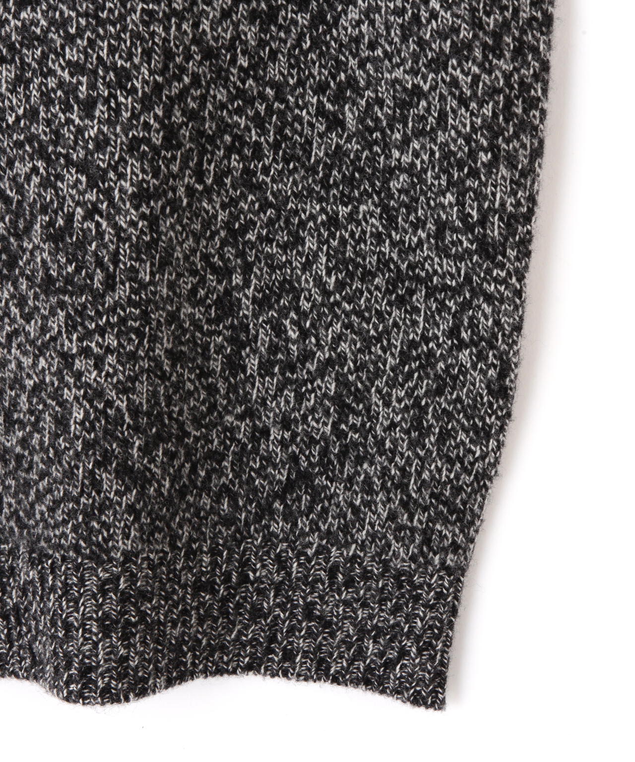 YLEVE / WOOL CASHMERE MELANGE KNIT V NECK PULL OVER