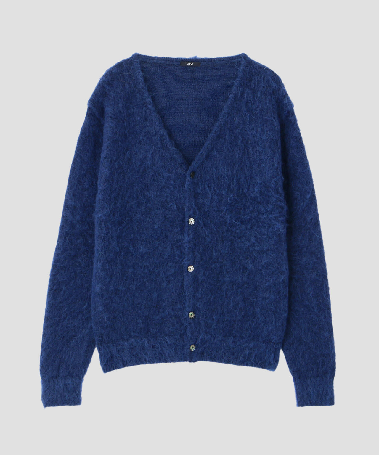 YLEVE / MOHAIR NAPPING KNIT CARDIGAN