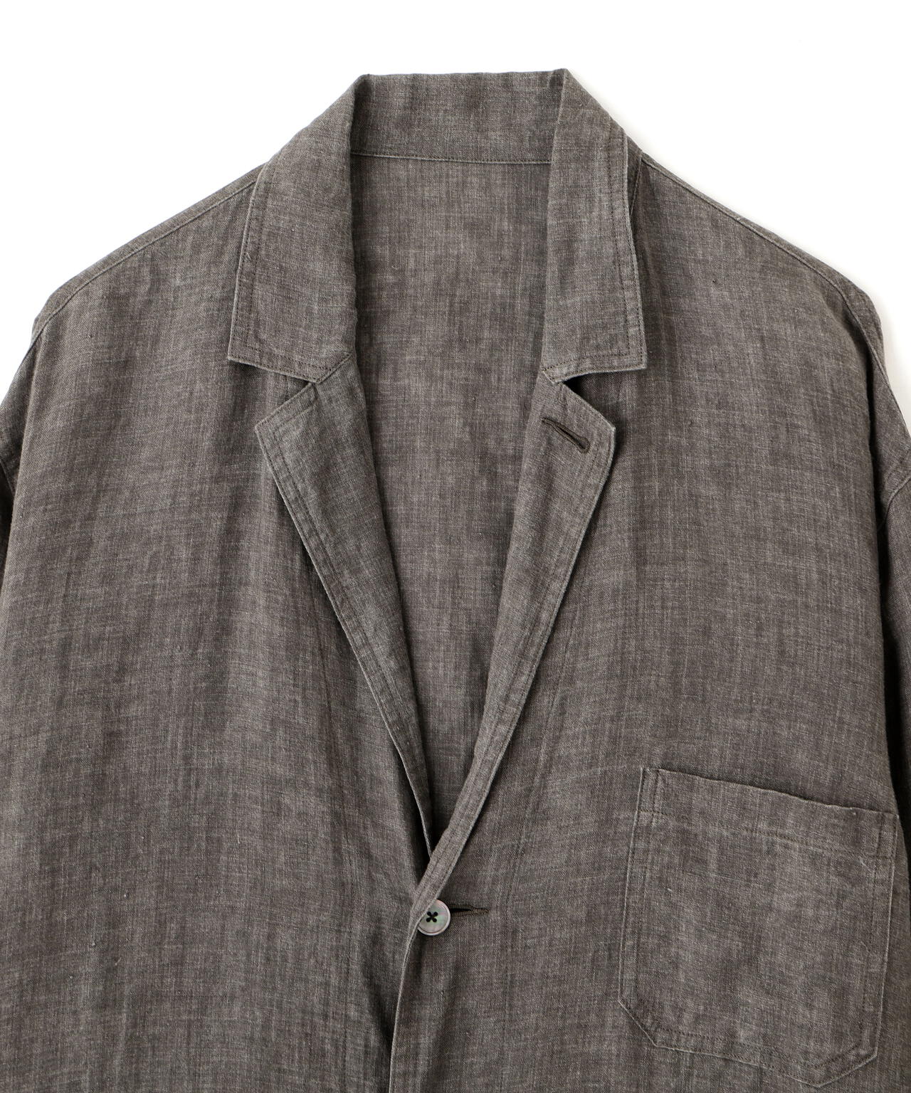 YLEVE / LINEN POPLIN JACKET