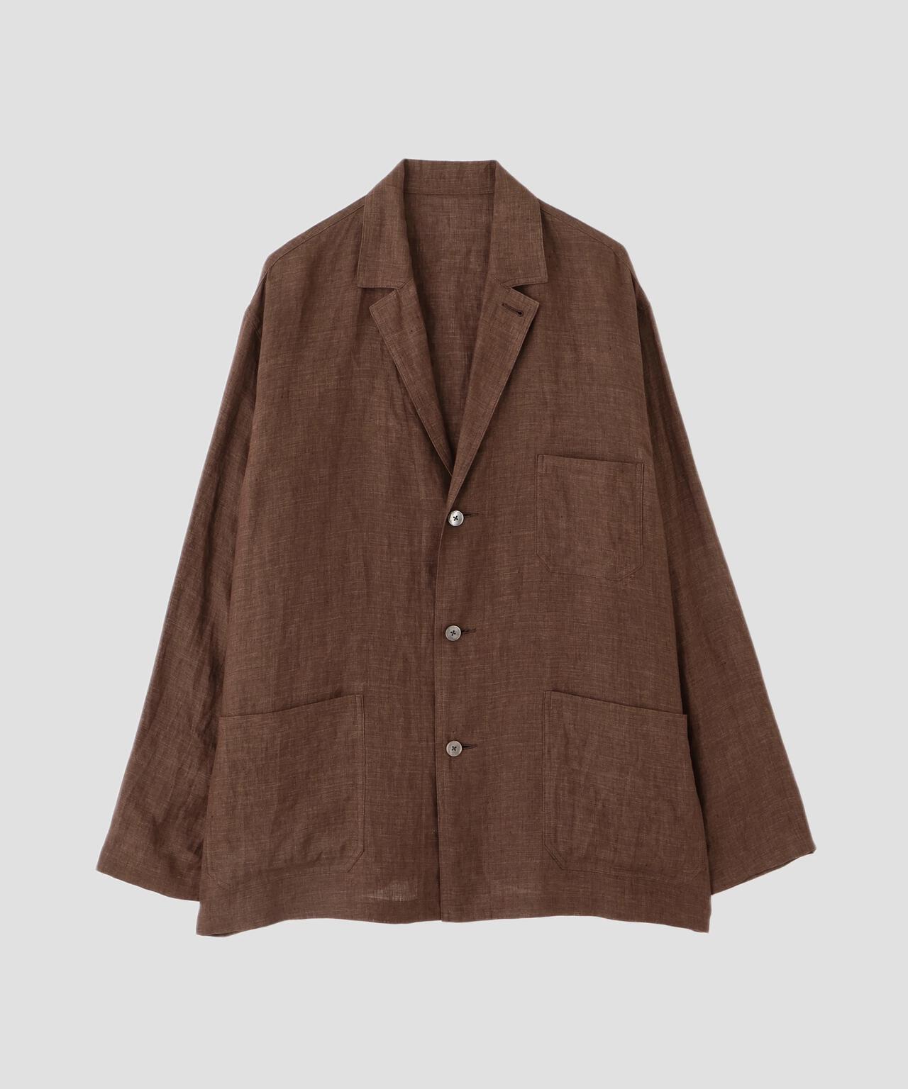 YLEVE / LINEN POPLIN JACKET