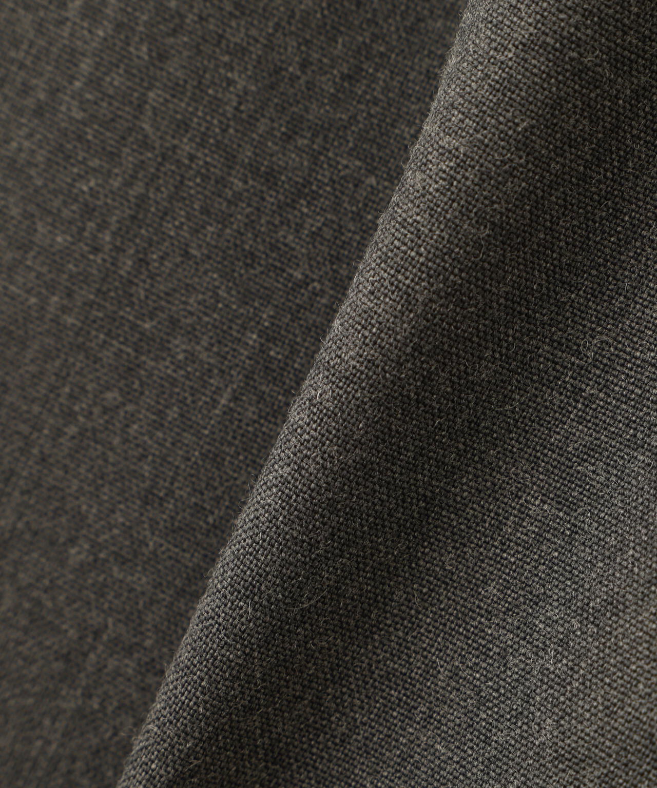 YLEVE / VINTAGE PIGMENTDYE WOOL TACK TROUSERS