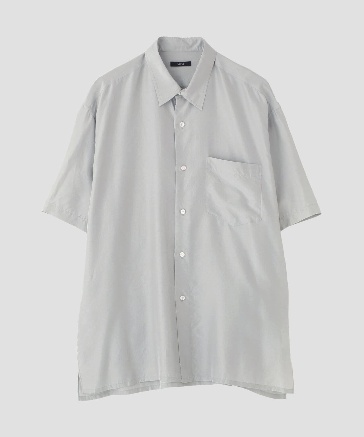 YLEVE / SILK HABUTAE SHIRT