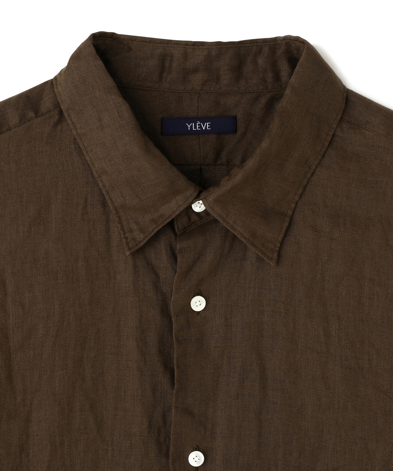 YLEVE / LINEN BROADCLOTH SHIRT