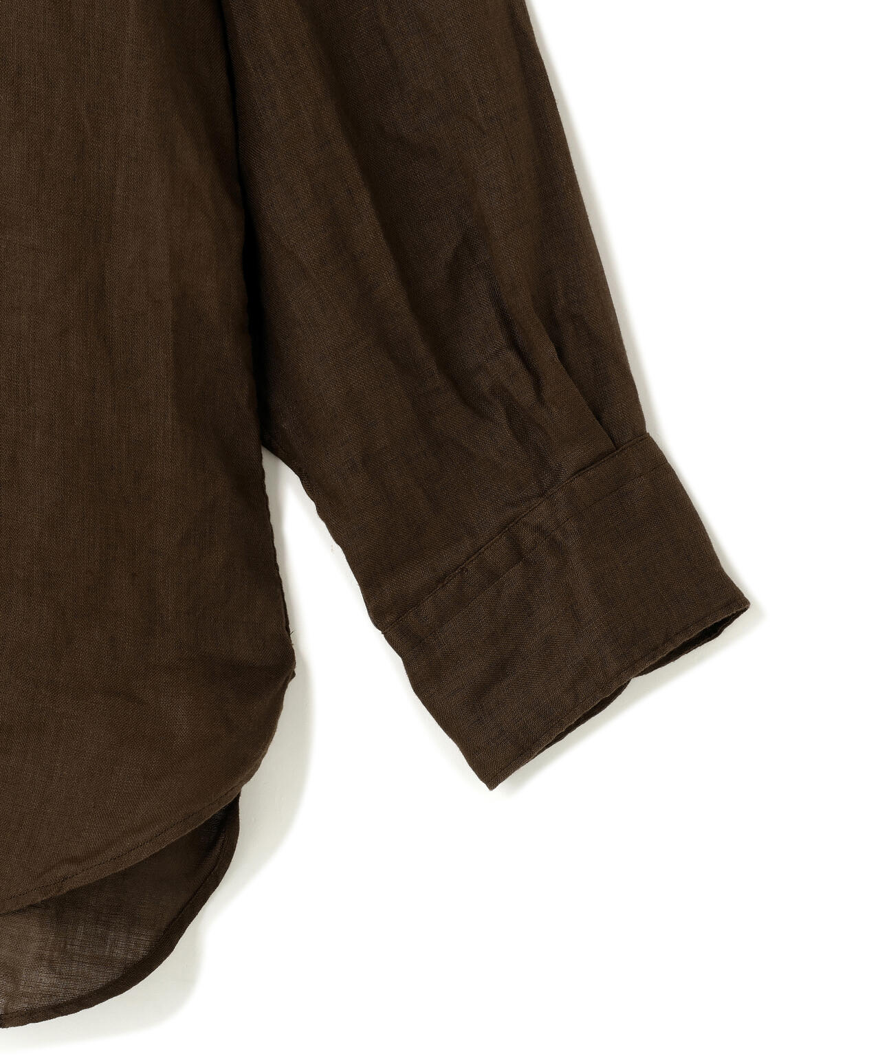 YLEVE / LINEN BROADCLOTH SHIRT