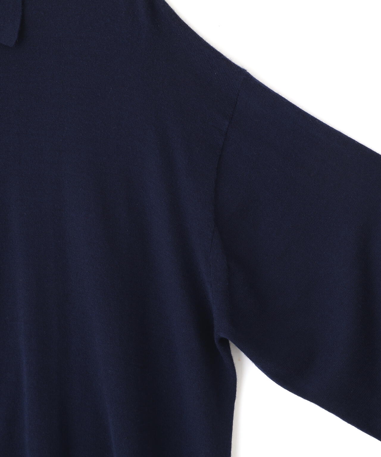 YLEVE / WOOL SILK CASHMERE KNIT POLO