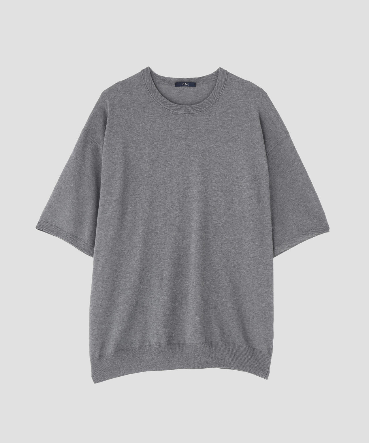 YLEVE / ICE COTTON PULL OVER KNIT