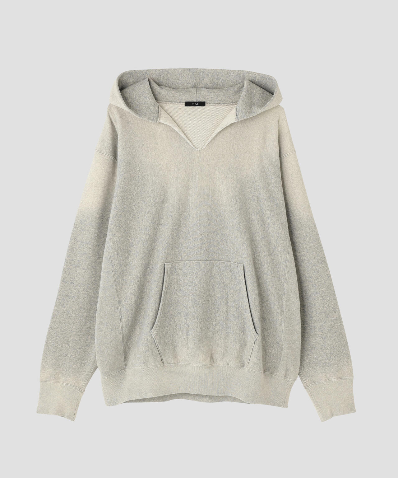 YLEVE / ORGANIC COTTON SUN FADED SWEAT HOODIE
