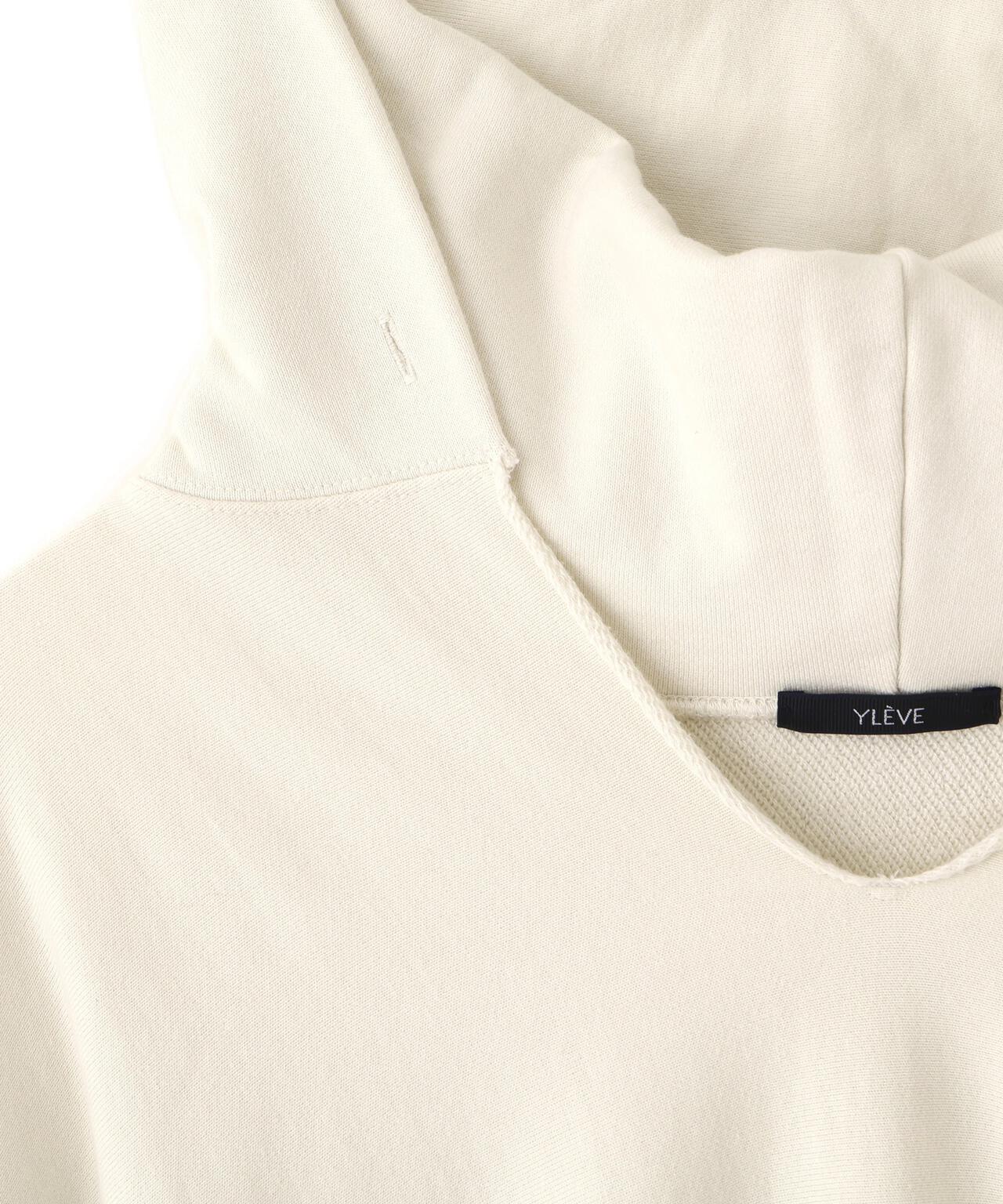 YLEVE / ORGANIC COTTON SUN FADED SWEAT HOODIE