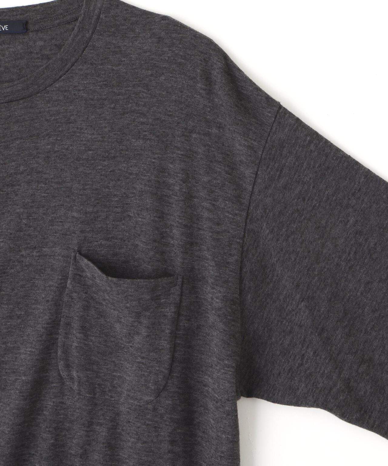 YLEVE / TETRON COTTON SLUB YARN JERSEY POCKET T-SHIRT