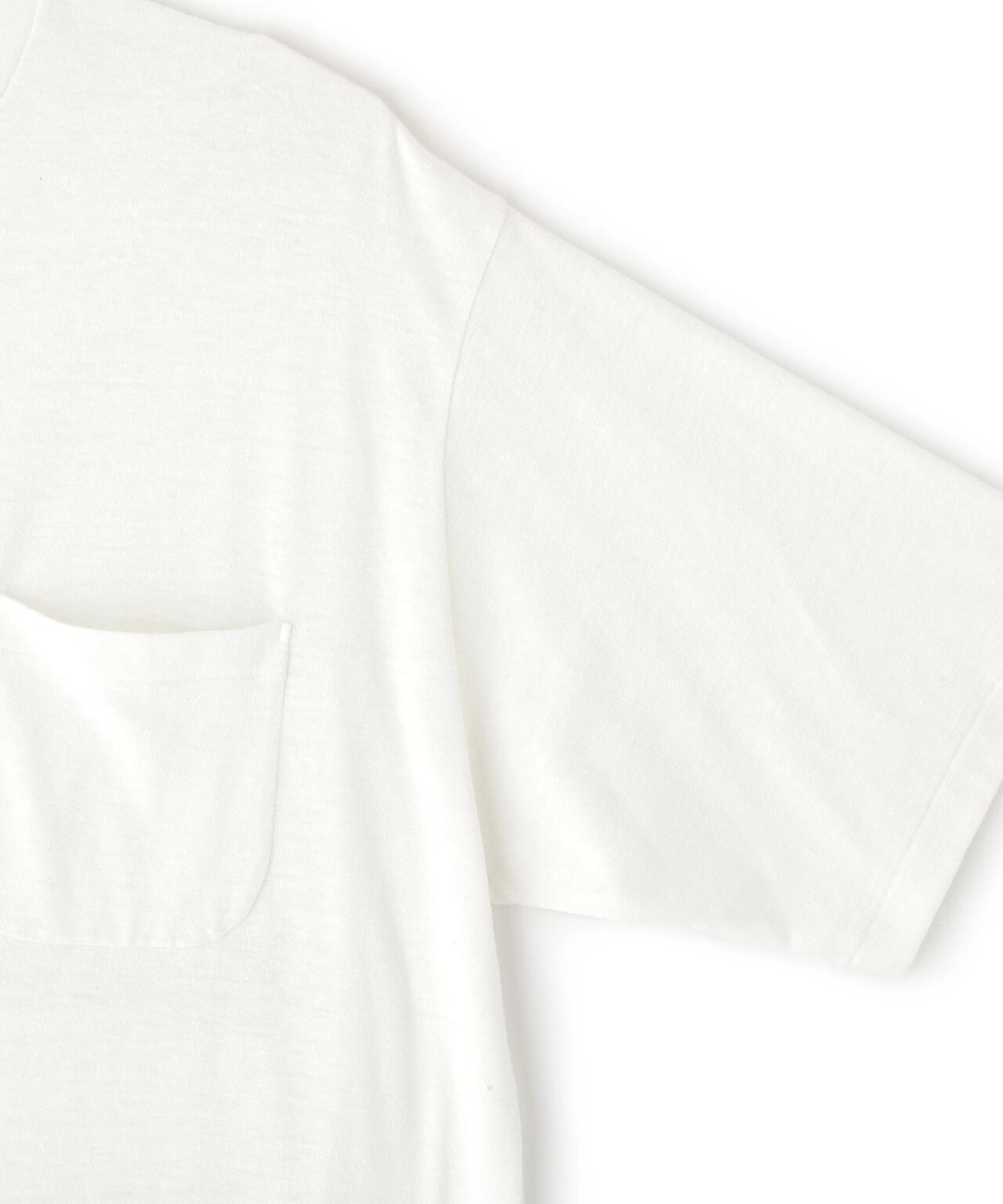 YLEVE / TETRON COTTON SLUB YARN JERSEY POCKET T-SHIRT