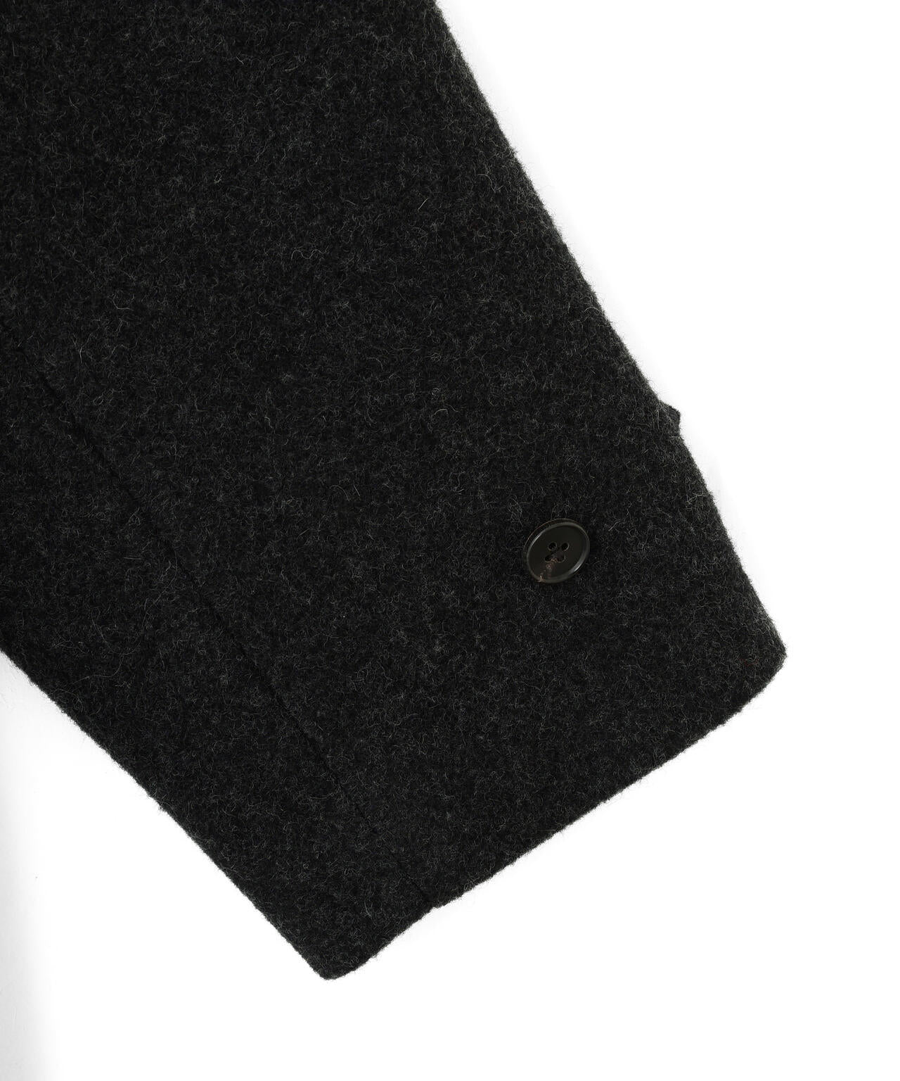 YLEVE / BLANKET-BRUSHED WOOL LONG COAT