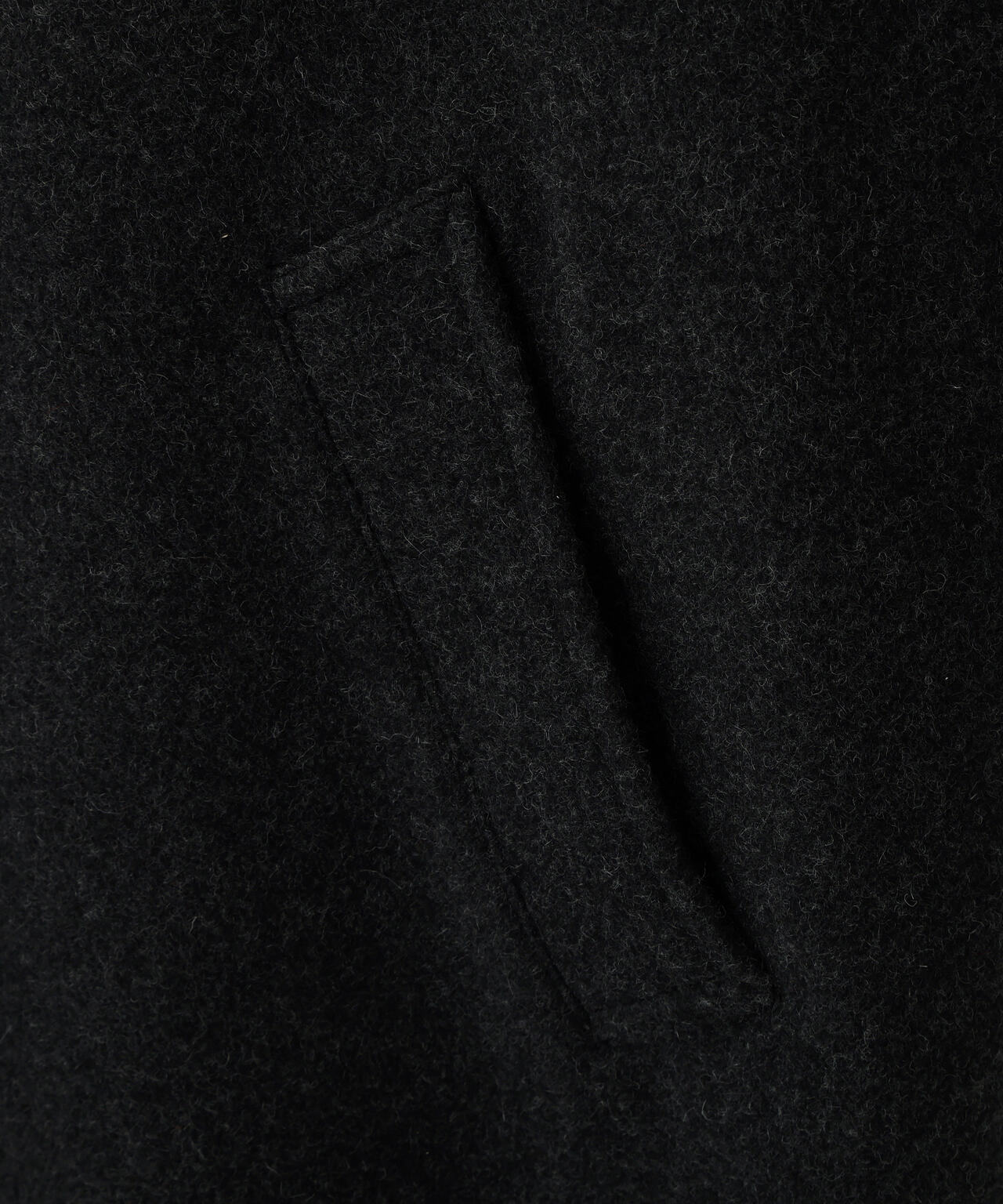 YLEVE / BLANKET-BRUSHED WOOL LONG COAT
