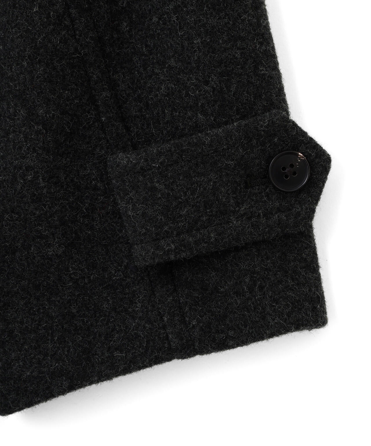 YLEVE / BLANKET-BRUSHED WOOL LONG COAT