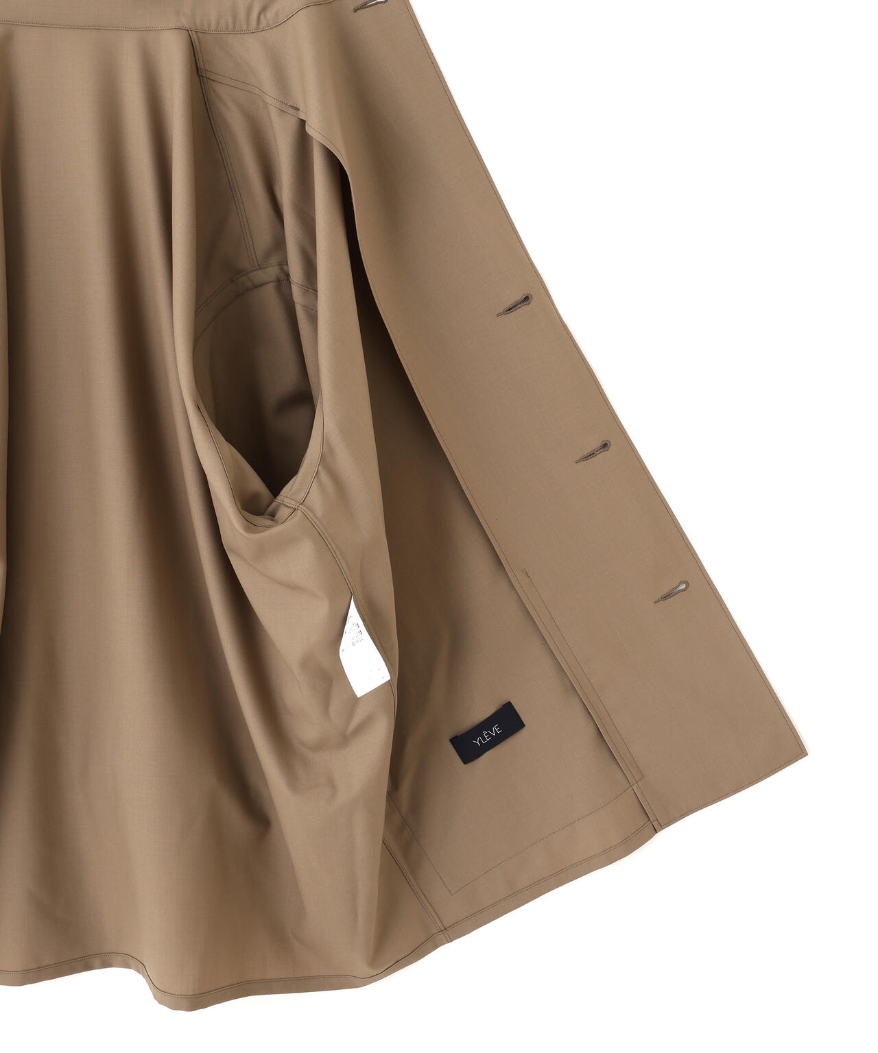 YLEVE / SUPER140's WOOL TROPICAL WORK JACKET